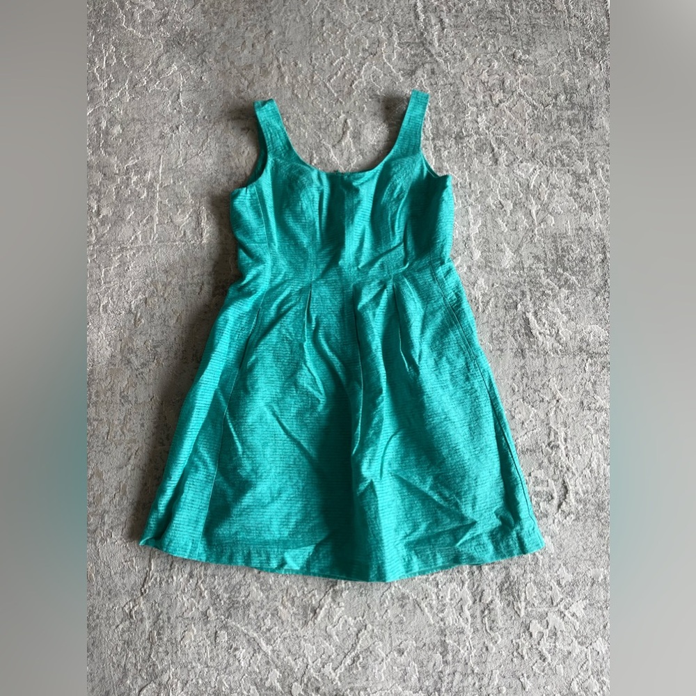 Nine West Teal dress with pockets, size 14
